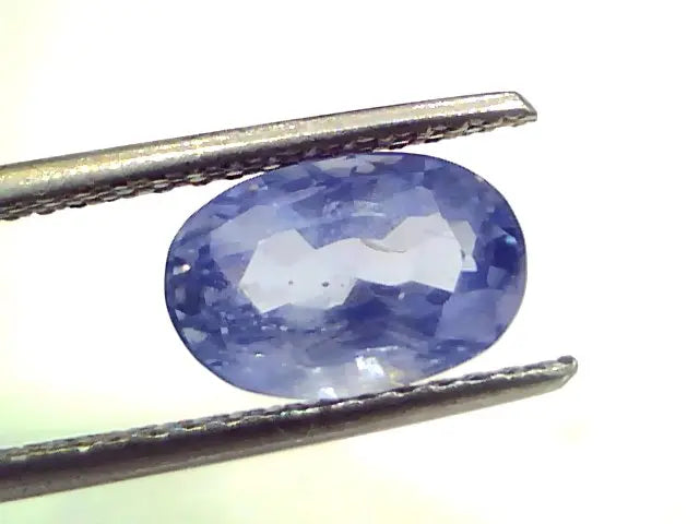 3.29 Ct Unheated Untreated Natural Ceylon Blue Sapphire Neelam Gems