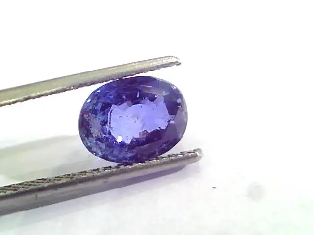 3.25 Ct Unheated Untreated Natural Ceylon Blue Sapphire Neelam