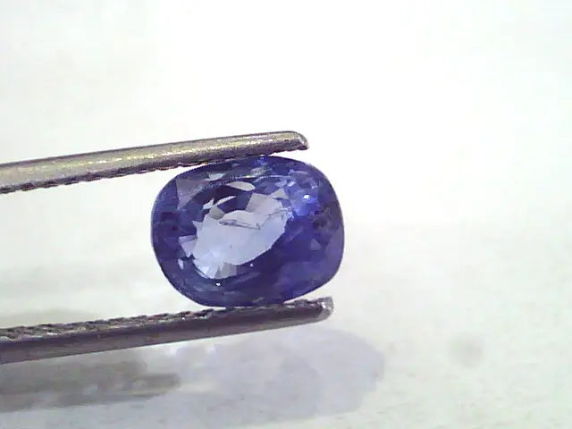 3.26 Ct Unheated Untreated Natural Ceylon Blue Sapphire Neelam Gems
