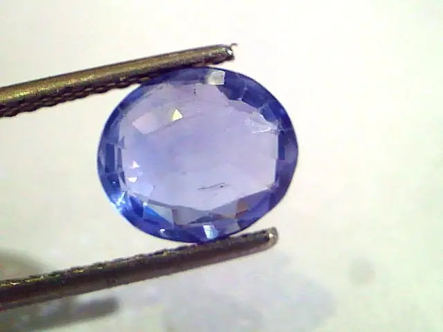 3.31 Ct Unheated Untreated Natural Ceylon Blue Sapphire Neelam