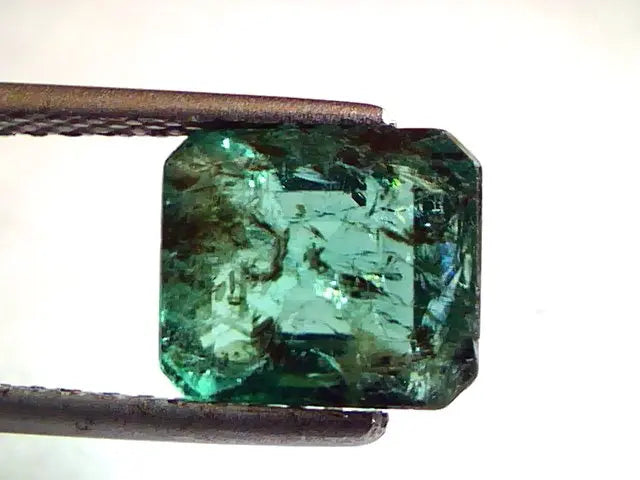 3.25 Ct Untreated Natural Zambian Emerald Panna Mercury Gemstone