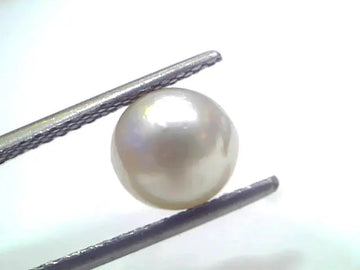 3.44 Ct Natural Certified Real South Sea Pearl Certified Moti