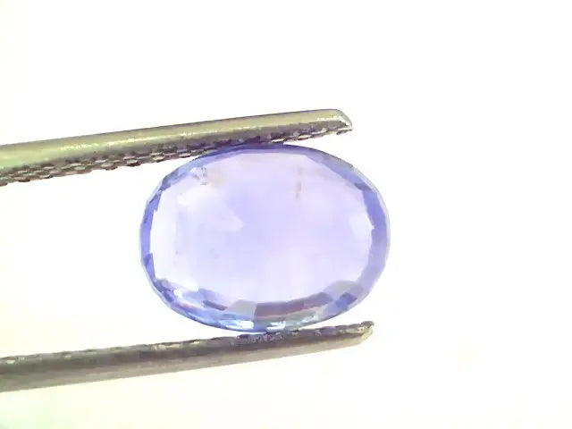 3.28 Ct Unheated Untreated Natural Ceylon Blue Sapphire Gemstone