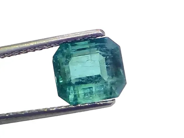 3.26 Ct GII Certified Untreated Natural Zambian Emerald Panna Gemstone - Venus Gems
