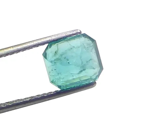 3.26 Ct GII Certified Untreated Natural Zambian Emerald Panna Gemstone - Venus Gems