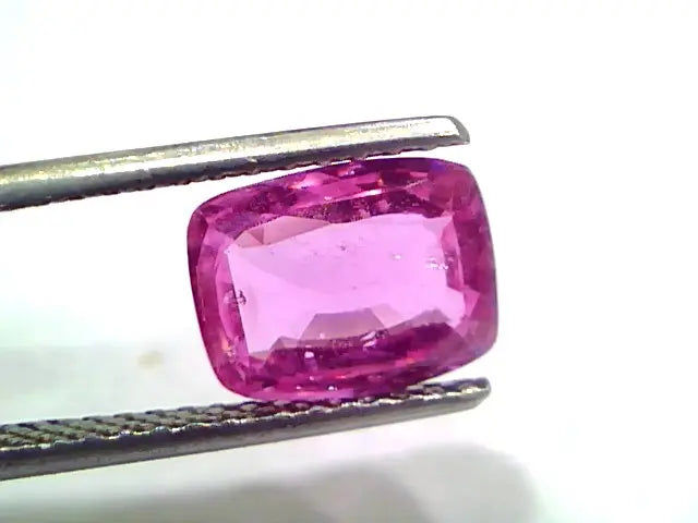 3.26 Ct GII Certified Unheated Untreated Natural Madagaskar Ruby AAAA