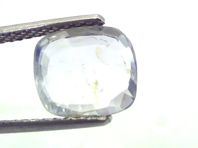 3.26 Ct Unheated Untreated Natural White Sapphire Gemstone