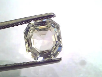 3.26 Ct Unheated Untreated Natural Premium White Sapphire Gems