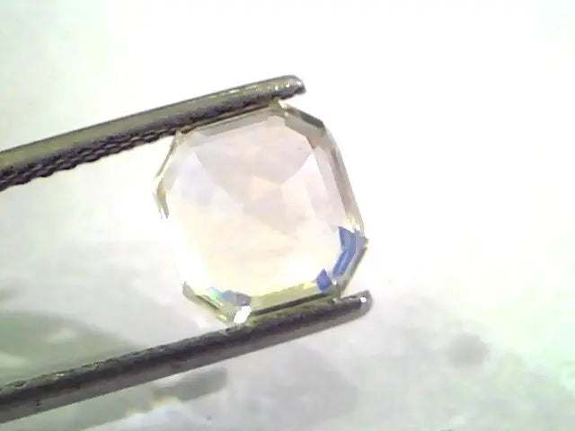 3.26 Ct Unheated Untreated Natural Premium White Sapphire Gems