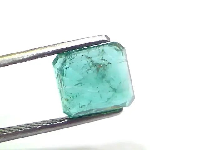 3.28 Ct GII Certified Untreated Natural Zambian Emerald Gems AAAAA