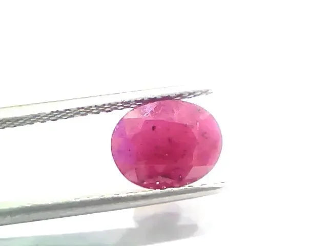 3.31 Ct Certified Unheated Untreated Natural New Burma Ruby - Venus Gems