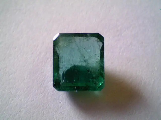3.29 Ct Untreated Unheated Natural Zambian Emerald Gemstone A+++