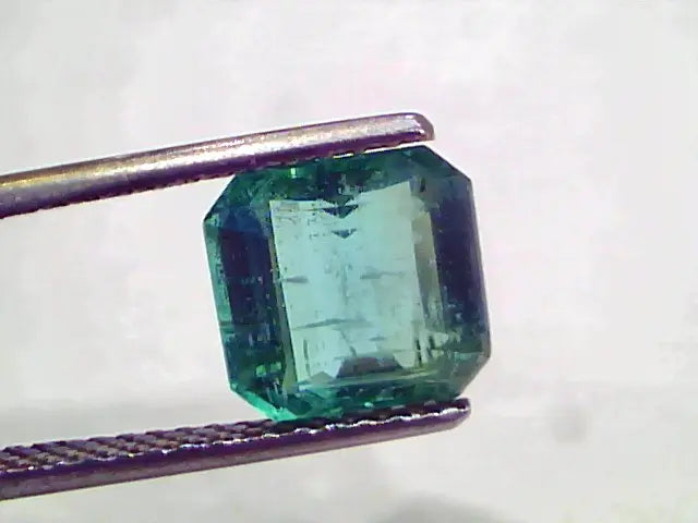 3.29 Ct GII Certified Untreated Natural Zambian Emerald Gems AAAA