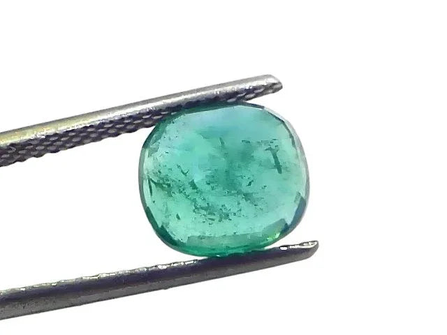 3.29 Ct GII Certified Untreated Natural Zambian Emerald Panna AAA - Venus Gems