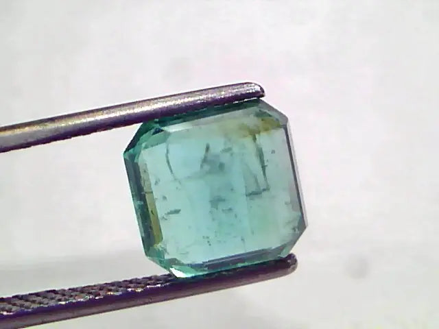 3.29 Ct GII Certified Untreated Natural Zambian Emerald Gems AAAA