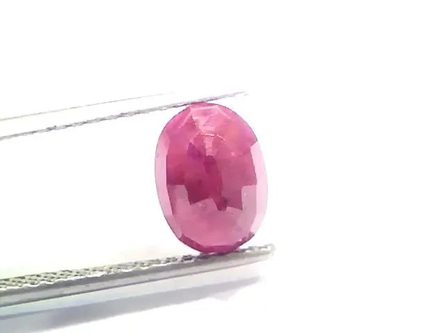 3.32 Ct Certified Unheated Untreated Natural New Burma Ruby - Venus Gems