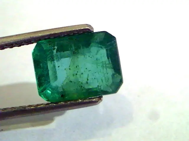 3.30 Ct Unheated Untreated Natural Zambian Emerald Gemstone AA