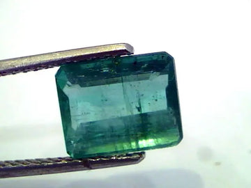 3.30 Ct Unheated Untreated Natural Zambian Emerald AAAA