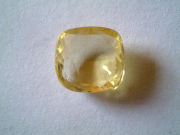 3.3 Ct Unheated Untreate Premium Natural Yellow Sapphire Pukhraj