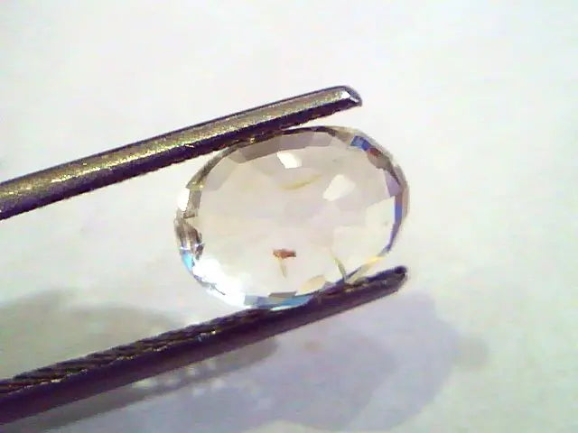 3.36 Ct Unheated Untreated Natural Ceylon Yellow Sapphire Pukhraj