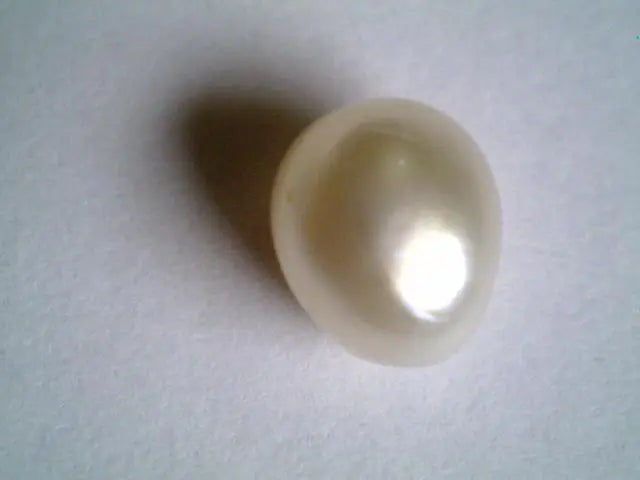 3.31 Ct Natural Basra pearl certiifed rare and exclusive gems