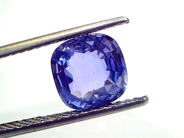 3.31 Ct IGI Certified Unheated Untreated Natural Ceylon Blue Sapphire AAA - Venus Gems