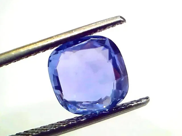 3.31 Ct IGI Certified Unheated Untreated Natural Ceylon Blue Sapphire AAA - Venus Gems