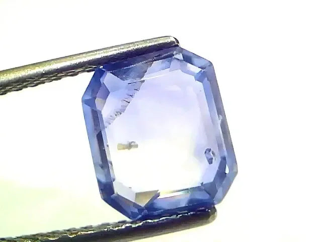 3.31 Ct GII Certified Unheated Untreated Natural Ceylon Blue Sapphire - Venus Gems