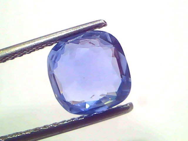 3.31 Ct 3.63 Ratti IGI Certified Unheated Untreated Natural Ceylon Blue Sapphire