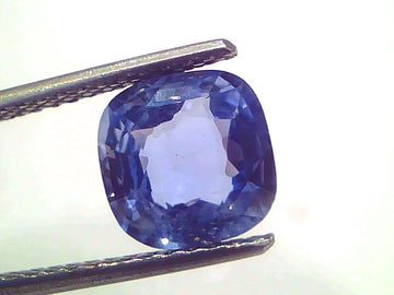3.31 Ct 3.63 Ratti IGI Certified Unheated Untreated Natural Ceylon Blue Sapphire