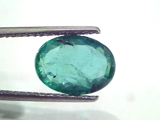 3.32 Ct Untreated Natural Zambian Emerald Gemstone Panna AAA