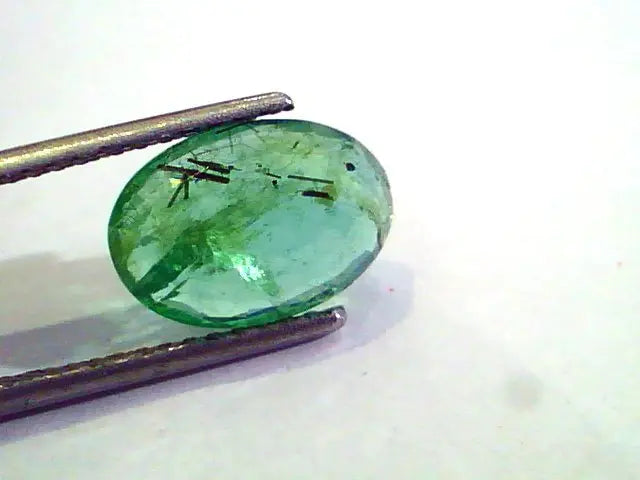 3.32 Ct Untreated Natural Zambian Emerald Gemstone Panna stone