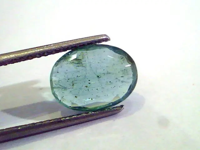 3.33 Ct Untreated Natural Zambian Emerald Gemstone Panna stone