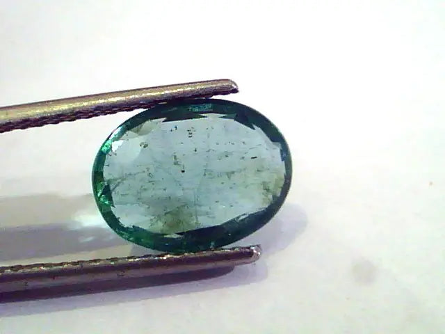 3.33 Ct Untreated Natural Zambian Emerald Gemstone Panna stone