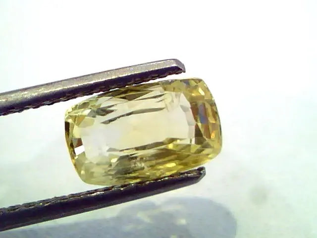 3.33 Ct Unheated Untreated Natural Ceylon Yellow sapphire Gems