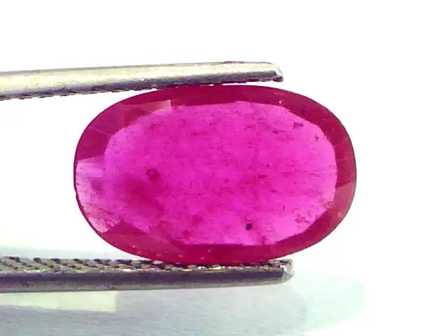 3.34 Ct Natural Ruby Gemstone for Sun Manek (Heated)