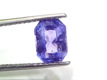 3.35 Ct IGI Certified Unheated Untreated Natural Ceylon Blue Sapphire AAA - Venus Gems