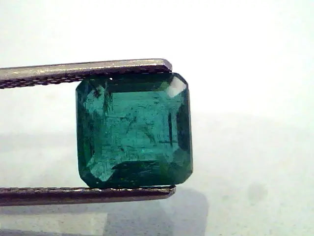 3.36 Ct Unheated Untreated Premium Natural Zambian Emerald AAA