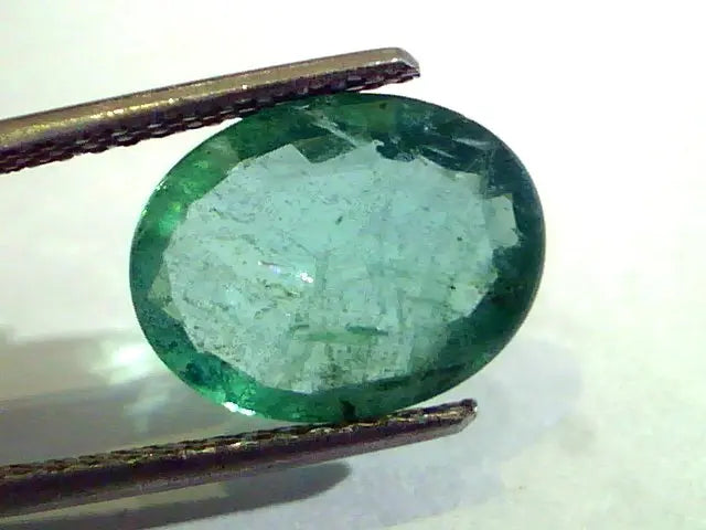 3.33 Ct Unheated Untreated Natural Zambian Emerald Panna Gems