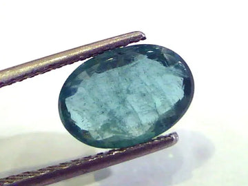 3.35 Ct Untreated Natural Zambian Emerald Gemstone Panna stone
