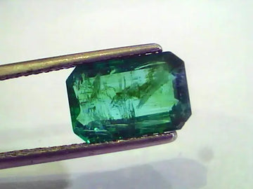 3.37 Ct Untreated Natural Zambian Emerald Gemstone Panna