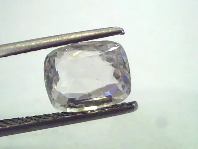 3.33 Ct Unheated Untreated Natural Ceylon White Sapphire Gems