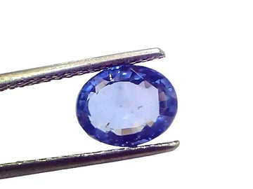 3.37 Ct IGI Certified Unheated Untreated Natural Ceylon Blue Sapphire AAA - Venus Gems