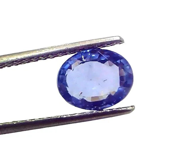 3.37 Ct IGI Certified Unheated Untreated Natural Ceylon Blue Sapphire AAA - Venus Gems
