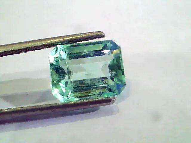 3.41 Ct Unheated Natural Colombian Emerald Gemstone**RARE**