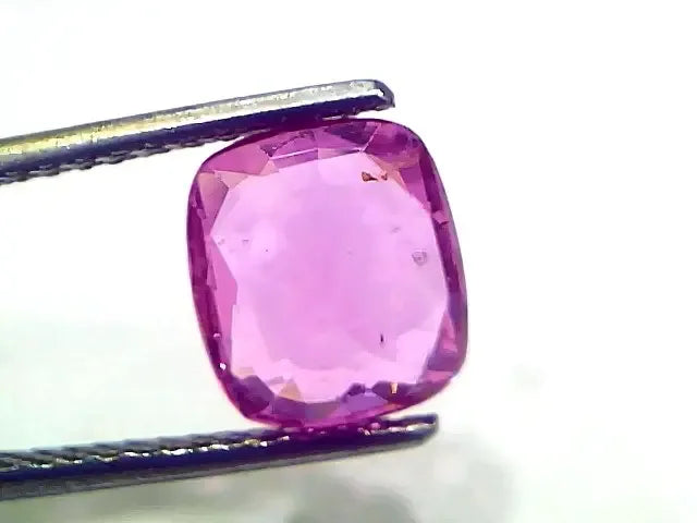 3.36 Ct Certified Unheated Untreted Natural Madagaskar Ruby Gems - Venus Gems
