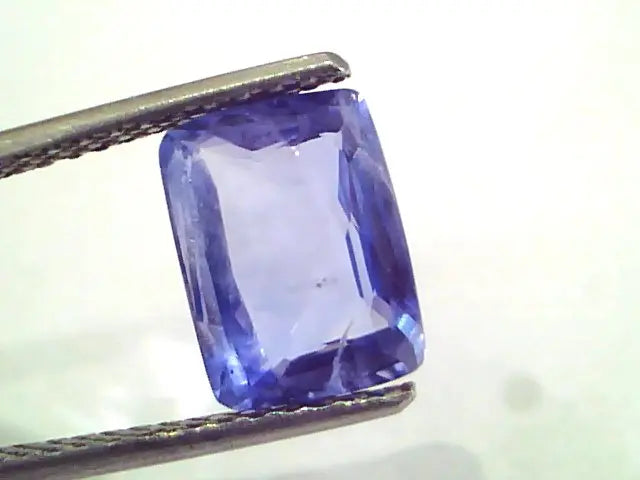 3.38 Ct Unheated Untreated Natural Ceylon Blue Sapphire Gemstone