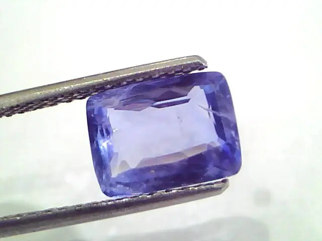 3.38 Ct Unheated Untreated Natural Ceylon Blue Sapphire Gemstone