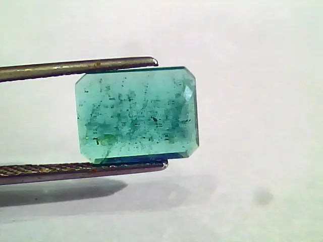 3.38 Ct Untreated Natural Zambian Emerald Gemstone Panna AA++
