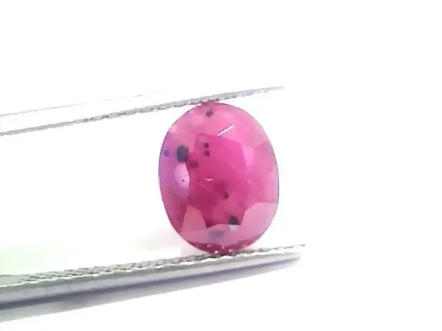 3.40 Ct Certified Unheated Untreated Natural New Burma Ruby - Venus Gems